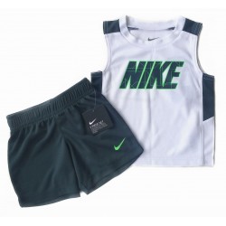 Ensemble Nike gris-vert...